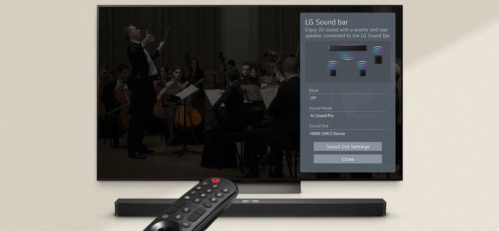 Soundbar LG S60TR černý