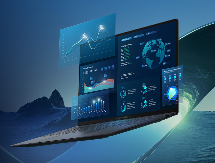 Asus ExpertBook Ultra pohání procesor Intel Core Ultra