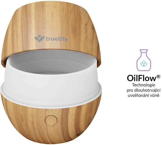 Aroma difuzér TrueLife D3 Light hnědý TrueLife D3 Light, hnědá