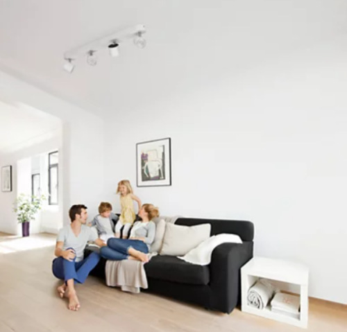 Bodové svítidlo Philips Star, 4xLED černé Bodové svítidlo Philips Star, 4xLED černé
