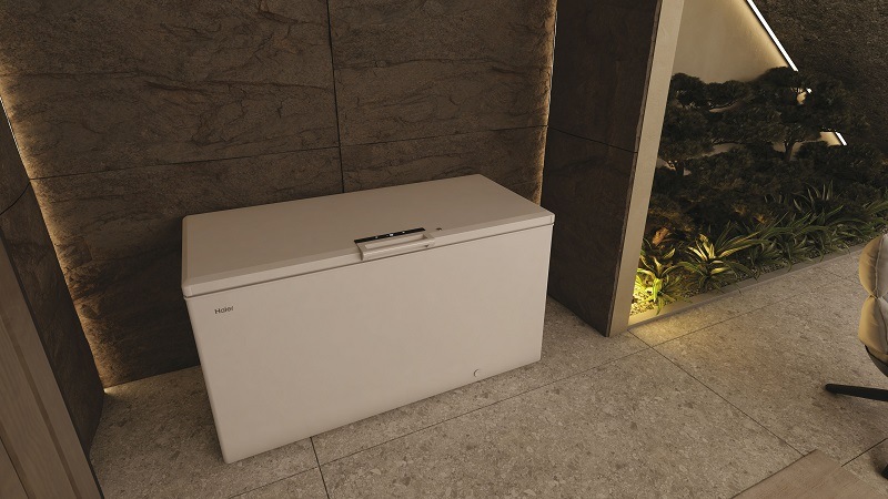 Mraznička Haier HCE520D bílá Mraznička Haier HCE520D bílá