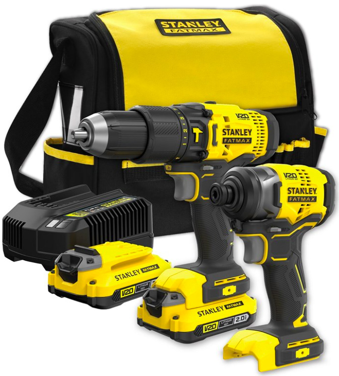 Sada aku nářadí Stanley FatMax SFMCK465D2S-QW (s baterií)