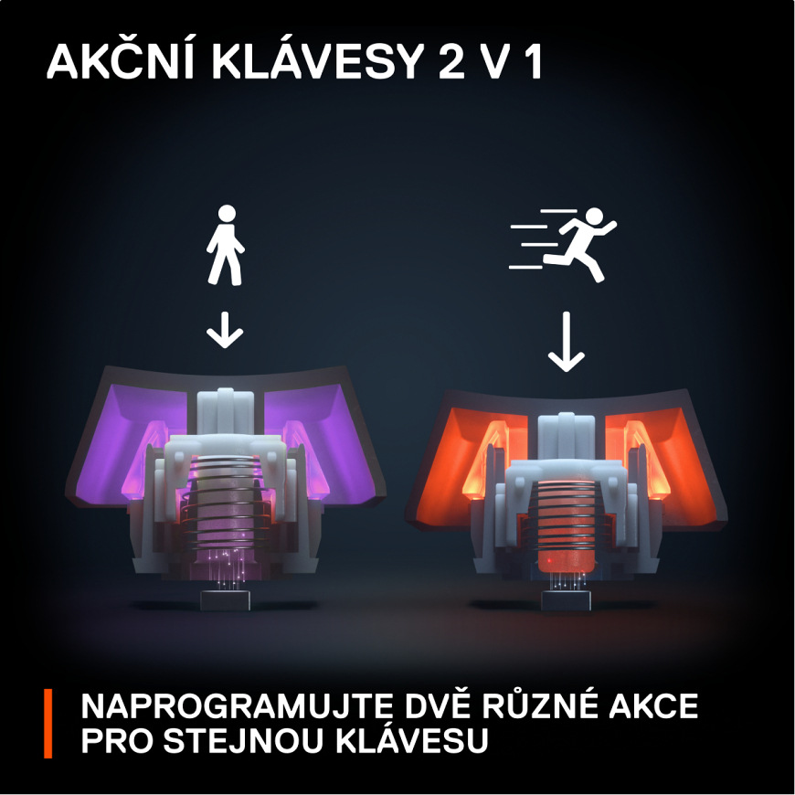 Klávesnice SteelSeries Apex Pro TKL WL (2023) US černá Klávesnice SteelSeries Apex Pro TKL WL (2023) US černá