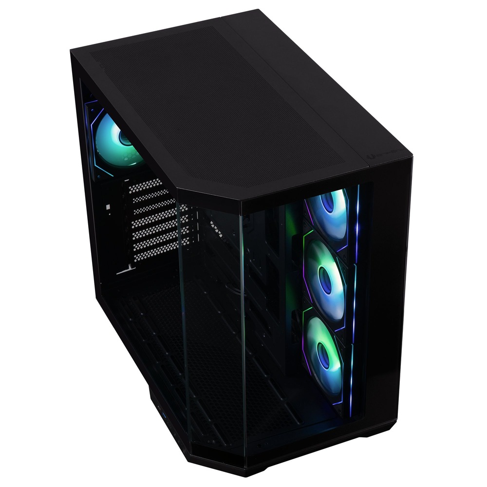 Case BitFenix T10 Negro černá Detail PC skříně BitFenix T10 Negro z horní strany