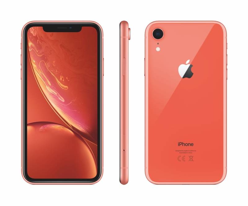 Mobilní telefon Apple iPhone XR 64 GB - coral Mobilní telefon Apple iPhone XR 64 GB - coral