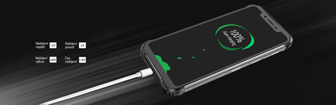 Mobilní telefon iGET BLACKVIEW GBV9600 Pro 2019 černý