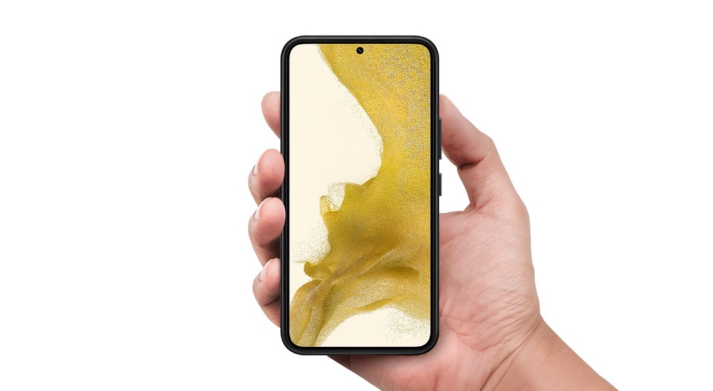 Kryt na mobil Samsung Leather Cover na Galaxy S22+ šedý Kryt na mobil Samsung Leather Cover na Galaxy S22+ šedý