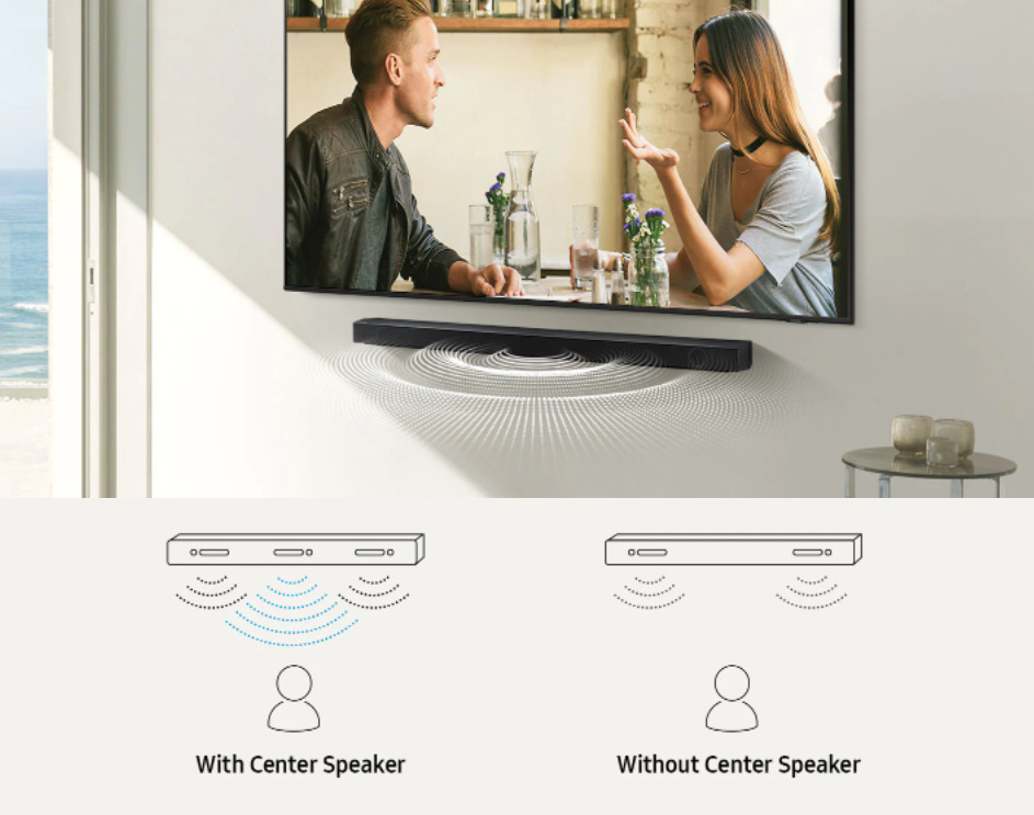 Soundbar Samsung HW-B650 černý