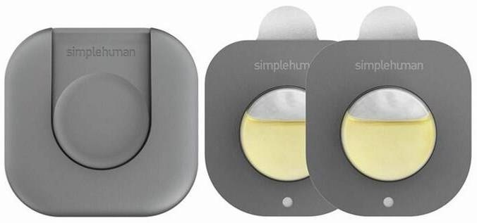Pohlcovač pachů Simplehuman CW9000, startovací sada šedý