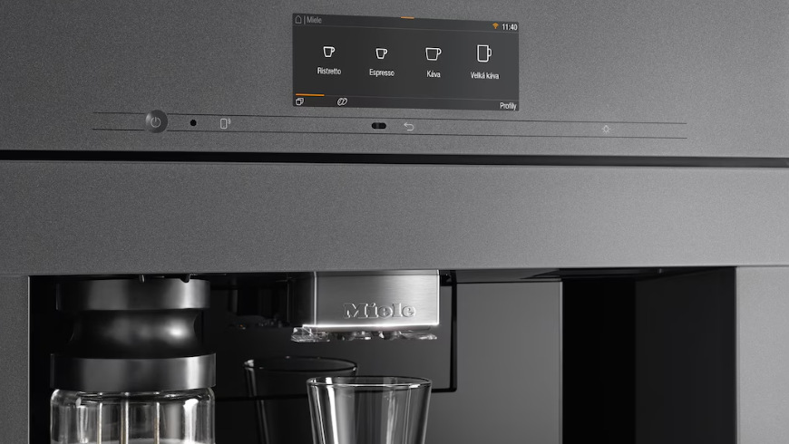 Vestavné espresso Miele CVA 7440 nerez Vestavné espresso Miele CVA 7440 nerez