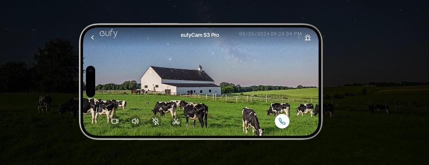 Anker Eufy S3 Pro 4K (3 ks + HomeBase 3), bílá