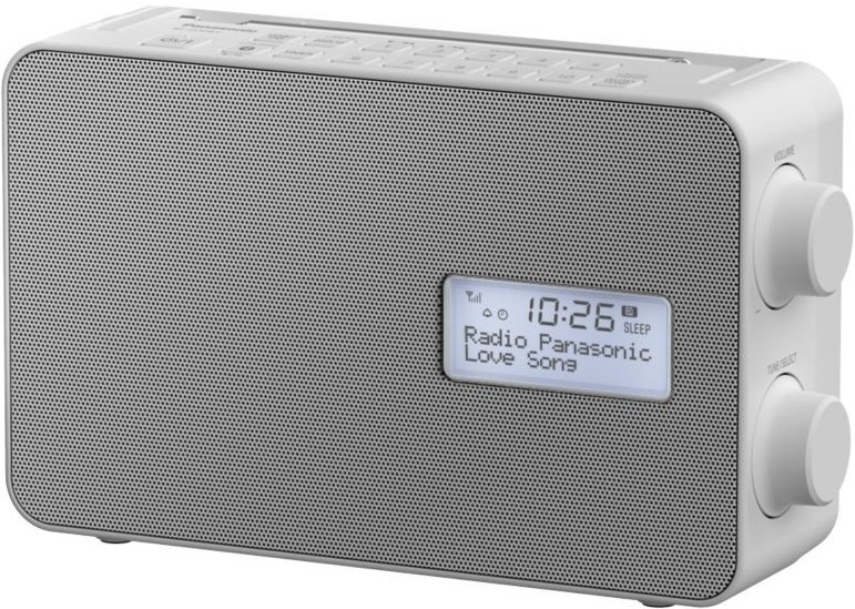 Radiopřijímač DAB+ Panasonic RF-D30BTEG-W, bílý