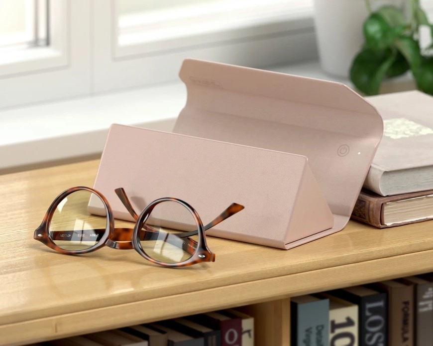 Lokátor Satechi FindAll pouzdro na brýle růžové Lokátor Satechi FindAll slouží k uložení brýlí