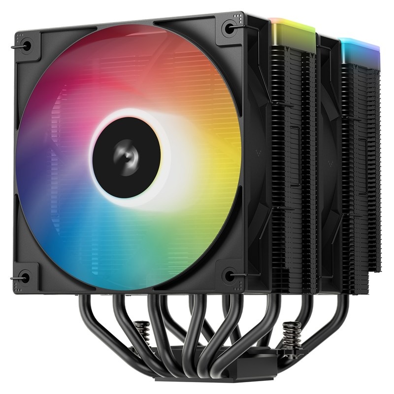 Chladič CPU DeepCool AG620 BK ARGB V2, černá barva