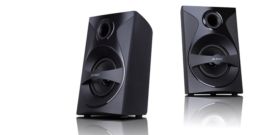 Reproduktory Fenda F&D F380X 2.1, bluetooth, rádio, USB, SD, dálkové ovládání černé Reproduktory Fenda F&D F380X 2.1, bluetooth, rádio, USB, SD, dálkové ovládání černé