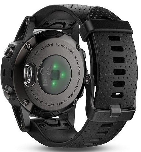 Chytré hodinky Garmin Fenix 5S Sapphire černé/šedé