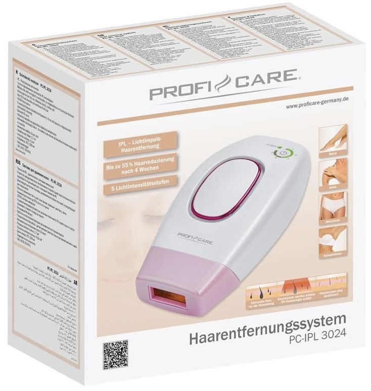 Epilátor ProfiCare PC-IPL 3024 bílý