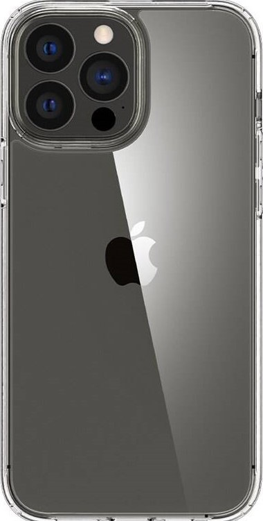 Kryt na mobil Spigen Crystal Hybrid na Apple iPhone 13 Pro Max průhledný