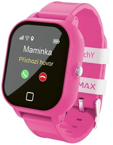 Chytré hodinky LAMAX WatchY3 růžové