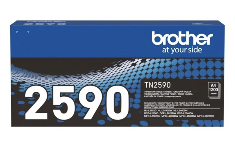 Toner Brother TN-2590, 1200 stran černý