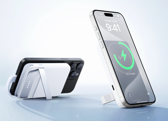Powerbank EcoFlow Rapid Magnetic 5000mAh - světle modrá