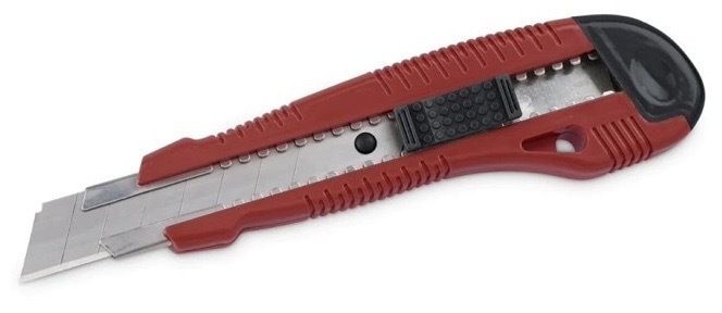 Planžetový nůž Kreator o délce 100 mm, automatický zámek