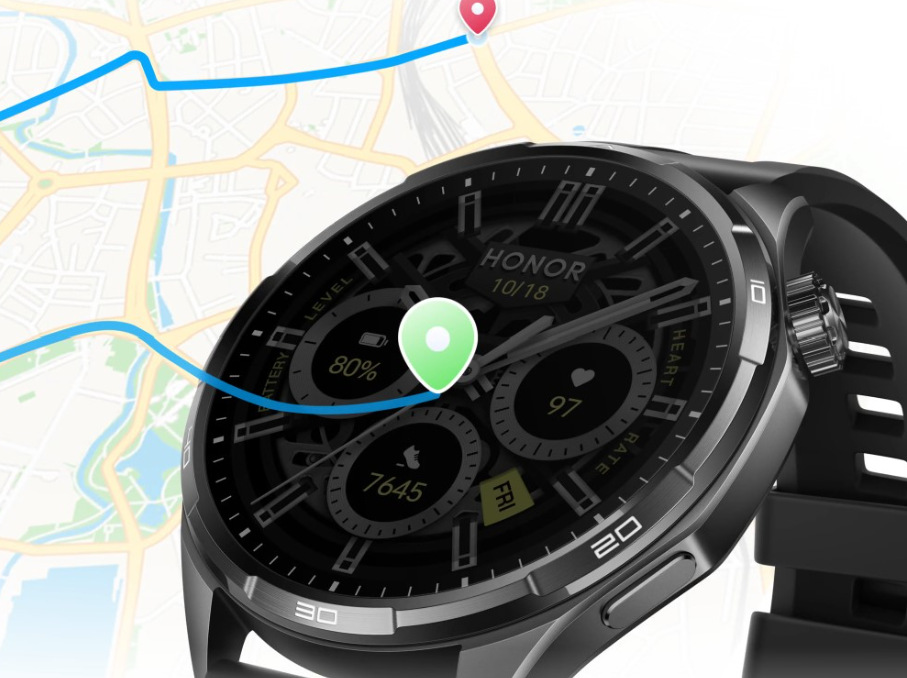 Honor Watch 6 přesně fixují polohu díky technologii AccuTrack