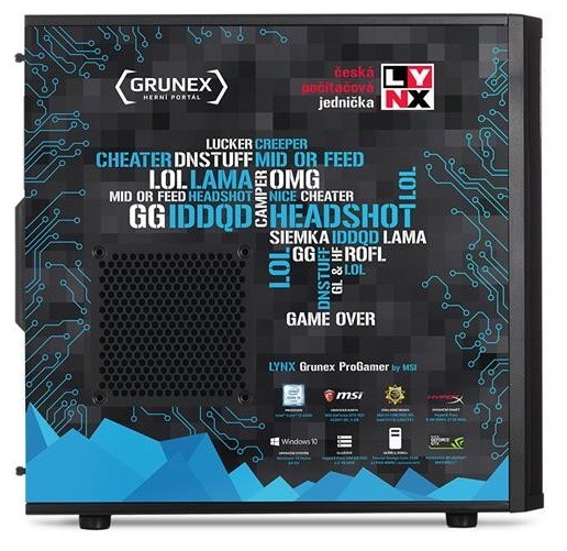 Stolní počítač Lynx Grunex ProGamer 2016