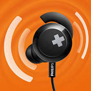 Sluchátka Philips SHB4305BK černá Zvýrazněné basy