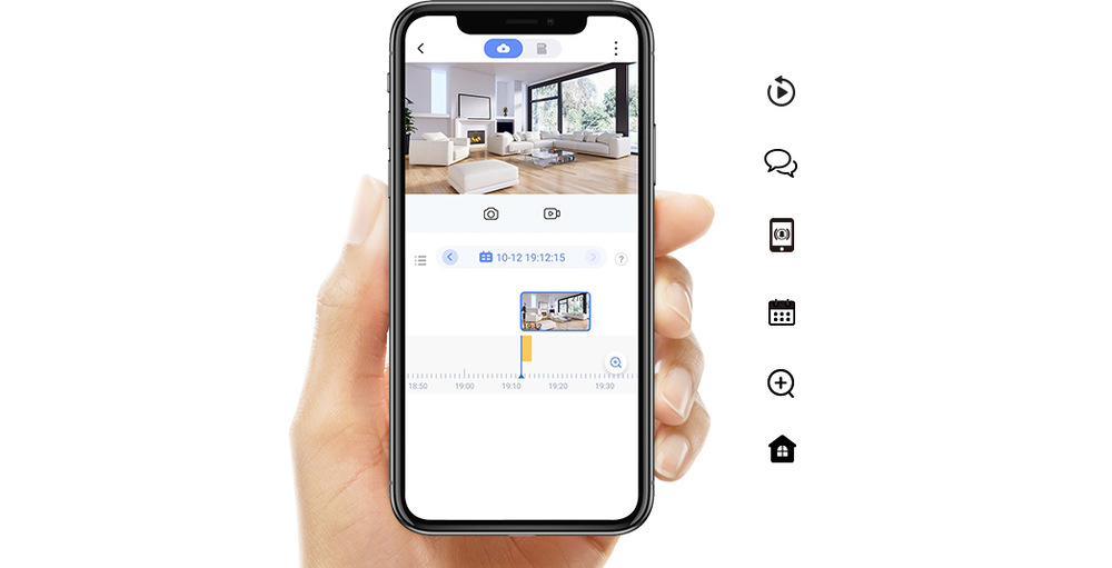IP kamera EZVIZ C6W černá IP kamera EZVIZ C6W černá