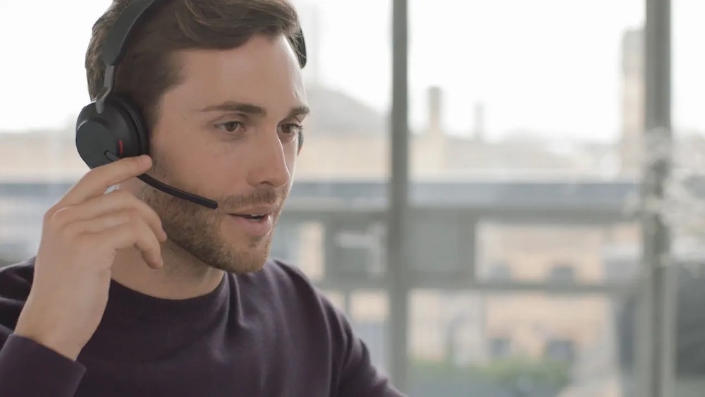 Headset Jabra Evolve2 65, USB-A, UC Stereo Deskstand černý