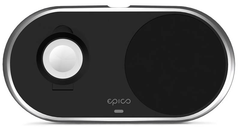 Bezdrátová nabíječka Epico 2v1 Wireless Charging Base černá Bezdrátová nabíječka Epico 2v1 Wireless Charging Base černá