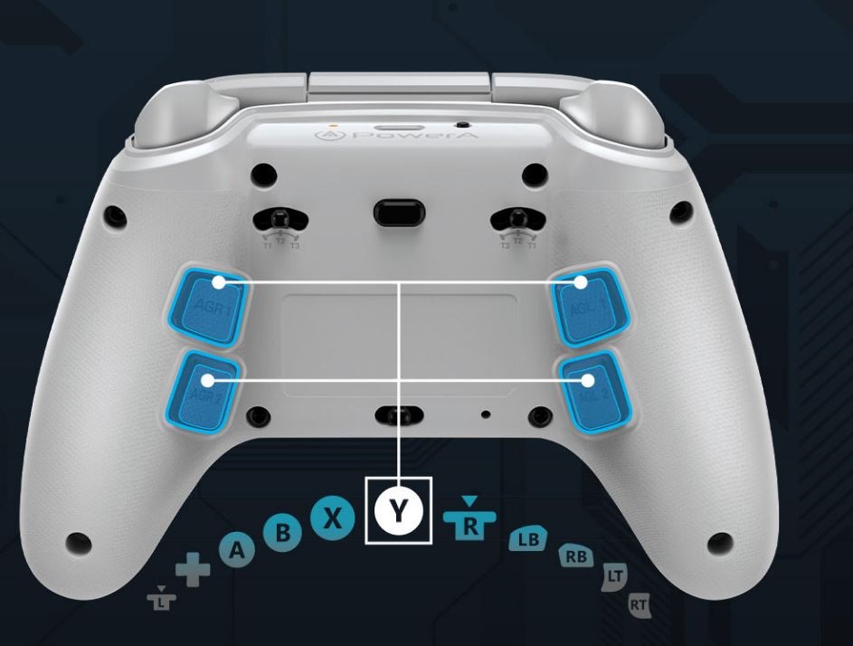 Gamepad PowerA Wireless Controller pro Cloud Gaming Fortnite Edition PowerA OPS v1 Wireless Controller pro PC a Cloud Gaming Fortnite Edition (PCGP0371-01)