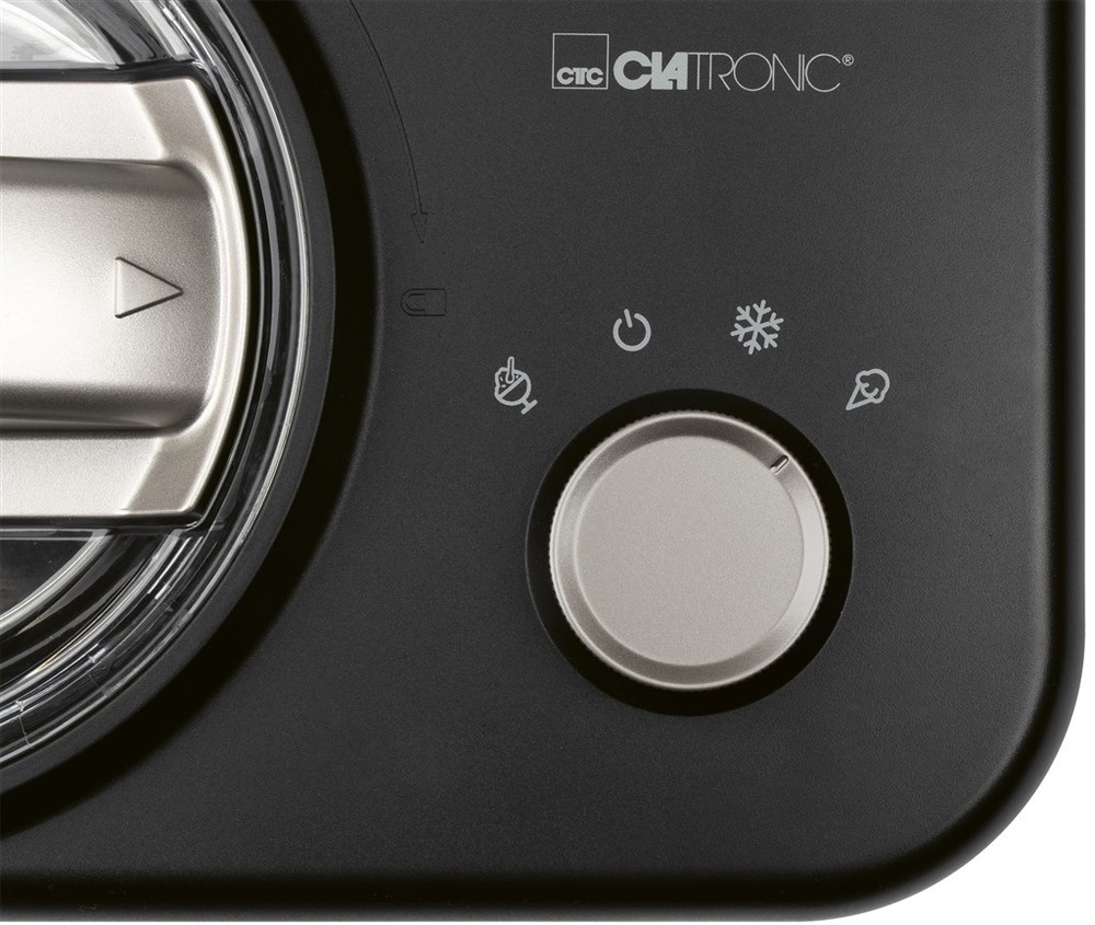 Zmrzlinovač Clatronic ICM 3846 černý Součástí je výkonný motor