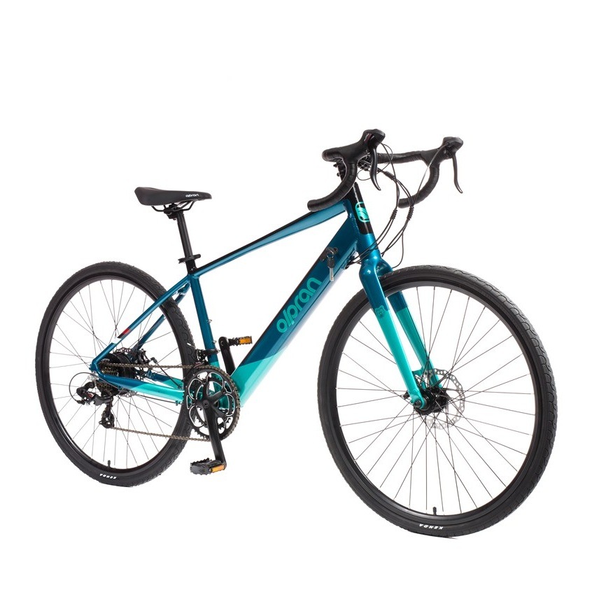 Elektrokolo OLPRAN e-Gravel 17" černá/zelená