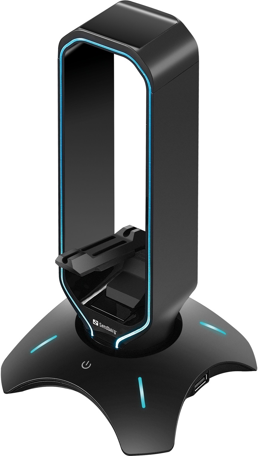 Sandberg Bungee Stand, 3× USB 3.0, černá