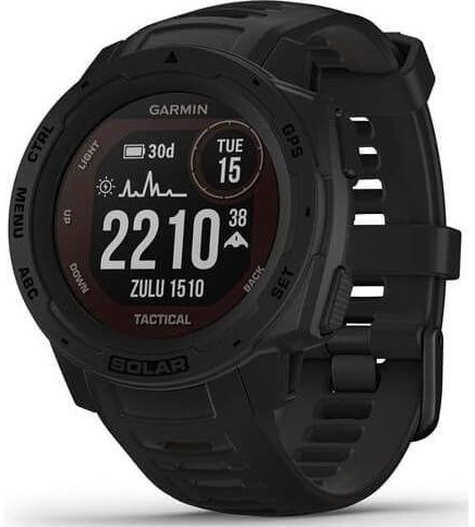 Chytré hodinky Garmin Instinct Solar Tactical Optic černé