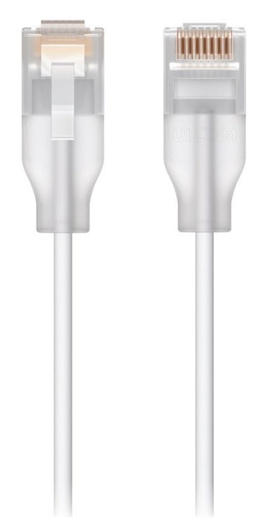 Kabel Ubiquiti UniFi Patch 0,15m, Cat.6, 2.5Gbps bílý