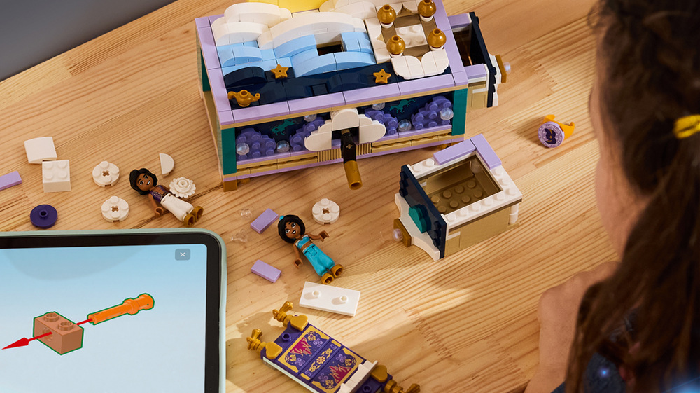Stavebnice LEGO® │ Disney 43295 Jasmínina šperkovnice Šperkovnice z 458 dílků nabízí úložný prostor i dekorativní vzhled a děti při stavění využijí 3D návod.