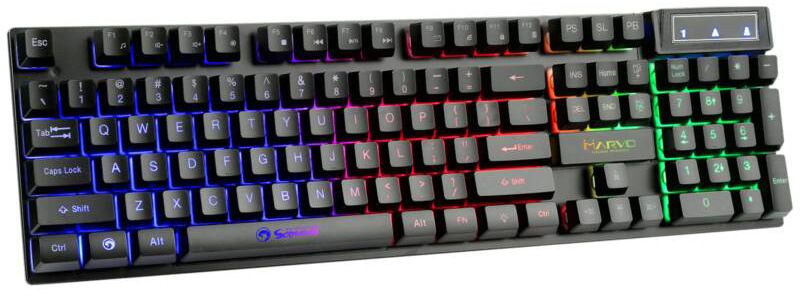 Klávesnice Marvo K605, CZ/SK černá Klávesnice Marvo K605, CZ/SK černá