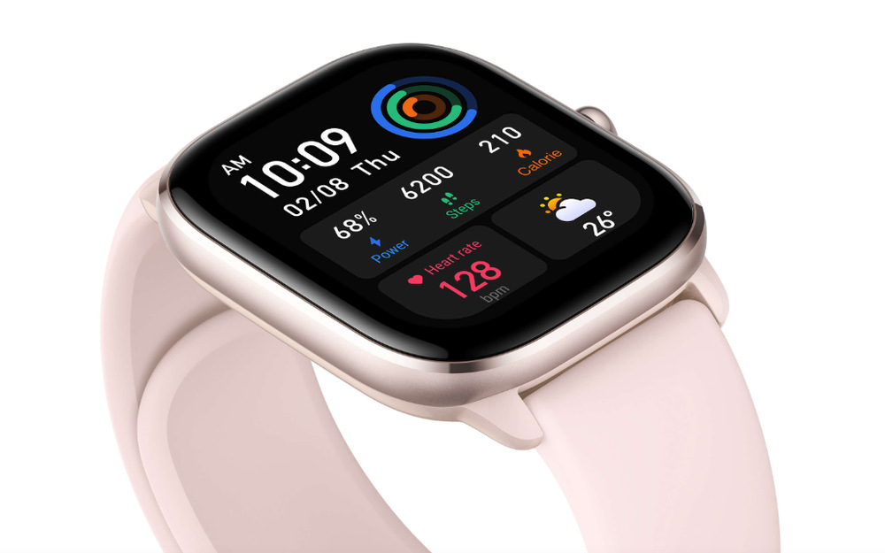 Chytré hodinky Amazfit GTS 4 Mini modré Chytré hodinky Amazfit GTS 4 Mini modré