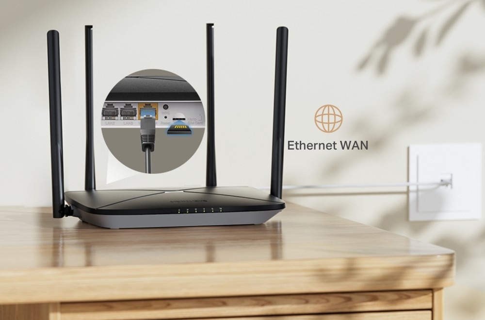 Router Mercusys MB115-4G černý