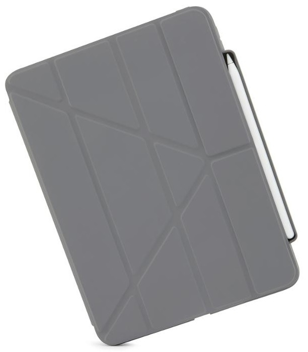 Pouzdro na tablet Pipetto Origami Penci na Apple iPad Pro 11“ (2021/2020/2018) šedé