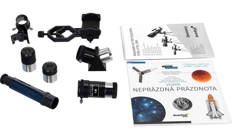 Teleskop Discovery Sky Trip ST70 modrý