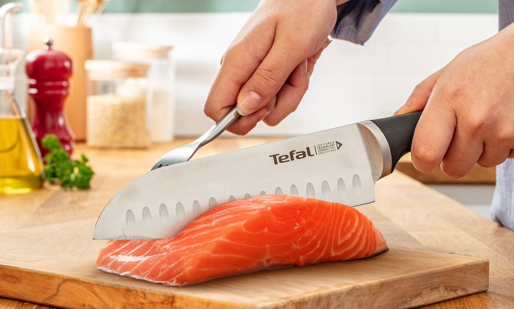 Nůž SANTOKU Tefal Ice Force K2320614, 18 cm Tefal Ice Force K2320614, santoku, 18 cm