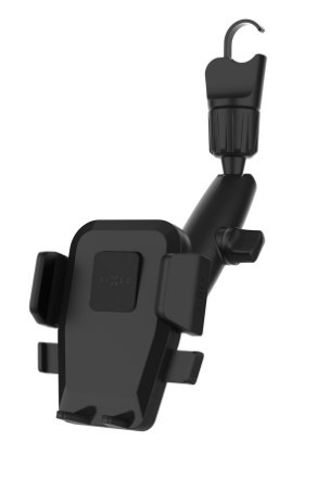 Držák na mobil FIXED Iconiq Mirror s nohou na zpětné zrcátko černý