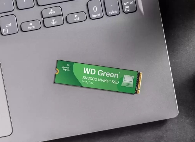 SSD SANDISK WD Green SN3000 1TB, PCIe Gen4 powered by SANDISK SSD SANDISK WD Green SN3000 1TB, PCIe Gen4 powered by SANDISK
