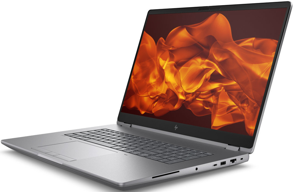 Notebook HP ZBook Fury G1i 18" šedý Pohled šikmo ze strany na laptop ZBook Fury G1i s odnímatelnými komponenty