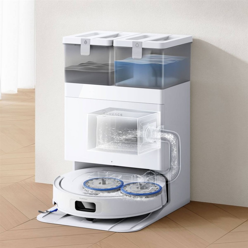 Čisticí stanice k vysavači ECOVACS DEEBOT T30e OMNI WHITE
