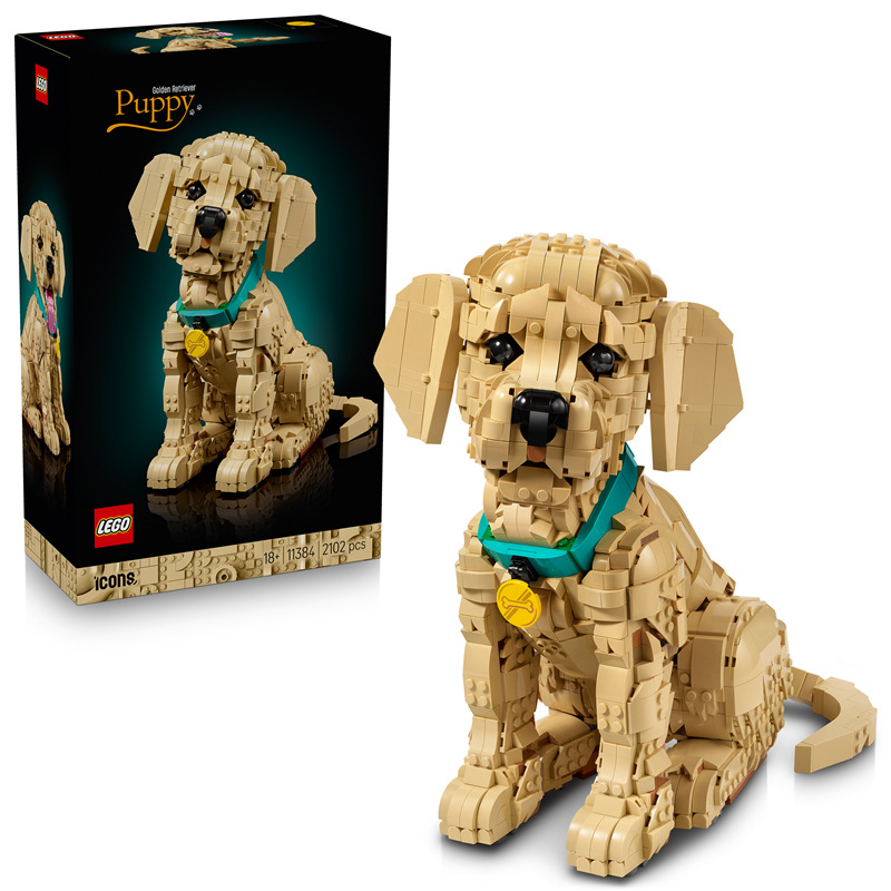 Stavebnice LEGO® Icons 11384 Štěně zlatého retrívra